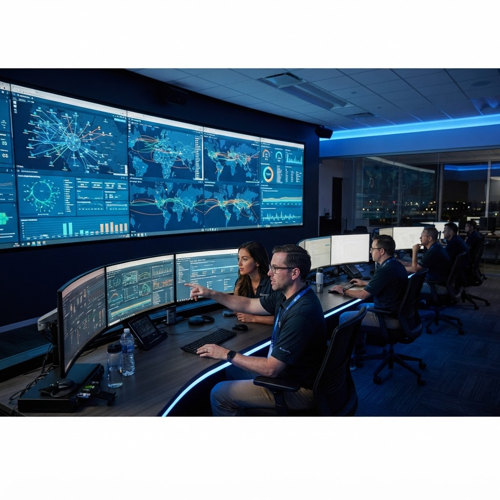 Campus network for a national manufacturer