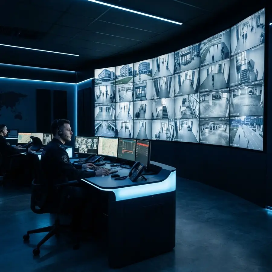 Hình ảnh minh họa hệ thống camera giám sát cho trường học và cơ quan